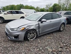 Salvage cars for sale at Chalfont, PA auction: 2020 Ford Fusion SE