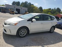 Salvage cars for sale at Mendon, MA auction: 2013 Toyota Prius V