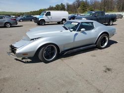Salvage cars for sale at Brookhaven, NY auction: 1973 Chevrolet Corvette