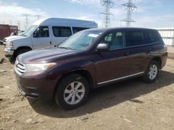 Salvage cars for sale at Elgin, IL auction: 2013 Toyota Highlander Base