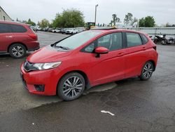 Salvage cars for sale at Woodburn, OR auction: 2015 Honda FIT EX