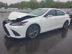 Salvage cars for sale from Copart Assonet, MA: 2020 Lexus ES 350 F-Sport