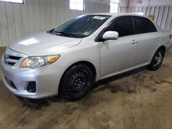 Salvage cars for sale from Copart Hillsborough, NJ: 2012 Toyota Corolla Base