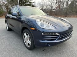 Salvage cars for sale at North Billerica, MA auction: 2013 Porsche Cayenne