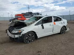 Salvage cars for sale at Greenwood, NE auction: 2013 Honda Civic EX