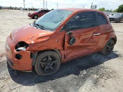 Salvage cars for sale from Copart Oklahoma City, OK: 2013 Fiat 500 POP