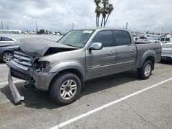 Salvage cars for sale at Van Nuys, CA auction: 2004 Toyota Tundra Double Cab SR5
