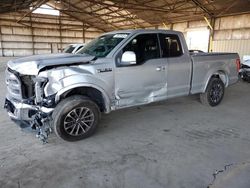 Salvage trucks for sale at Phoenix, AZ auction: 2015 Ford F150 Super Cab