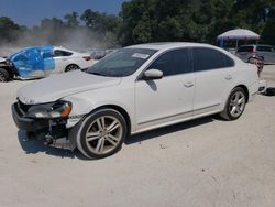 Salvage cars for sale at Ocala, FL auction: 2013 Volkswagen Passat SEL