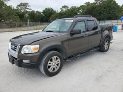 Salvage cars for sale from Copart Fort Pierce, FL: 2008 Ford Explorer Sport Trac XLT