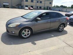 Salvage cars for sale from Copart Wilmer, TX: 2012 Ford Focus SE