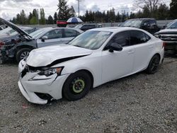 Salvage cars for sale at Graham, WA auction: 2014 Lexus IS 250