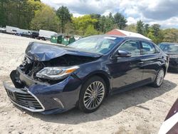 Salvage cars for sale from Copart Mendon, MA: 2016 Toyota Avalon XLE