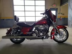 Salvage motorcycles for sale at Indianapolis, IN auction: 2013 Harley-Davidson Flhx Street Glide