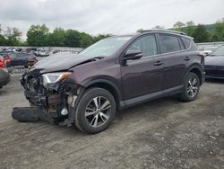 Salvage cars for sale from Copart Grantville, PA: 2016 Toyota Rav4 XLE