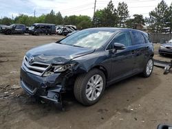 Salvage cars for sale at Denver, CO auction: 2014 Toyota Venza LE