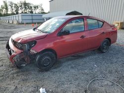 Salvage cars for sale at Spartanburg, SC auction: 2017 Nissan Versa S