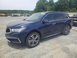 Salvage cars for sale at Concord, NC auction: 2020 Acura MDX Technology