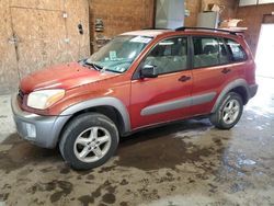 Salvage cars for sale from Copart Ebensburg, PA: 2002 Toyota Rav4