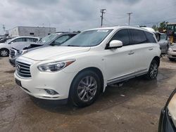 Salvage cars for sale at Chicago Heights, IL auction: 2014 Infiniti QX60