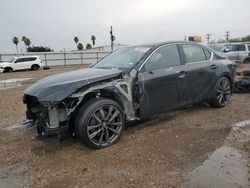 Salvage cars for sale from Copart Mercedes, TX: 2023 Lexus IS 350 F Sport Design