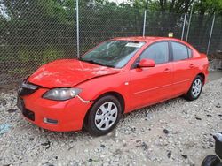 Salvage cars for sale at Cicero, IN auction: 2008 Mazda 3 I