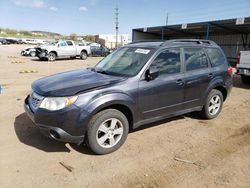 2012 Subaru Forester 2.5X en venta en Colorado Springs, CO