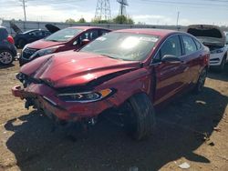 Salvage cars for sale at Elgin, IL auction: 2019 Ford Fusion Titanium