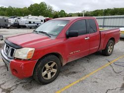 Salvage trucks for sale at Rogersville, MO auction: 2006 Nissan Titan XE