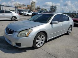 Salvage cars for sale from Copart New Orleans, LA: 2008 Nissan Maxima SE