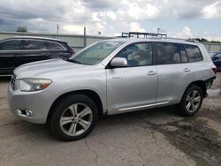 Salvage cars for sale at Dyer, IN auction: 2010 Toyota Highlander Sport