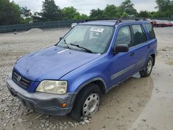 Salvage cars for sale from Copart Madisonville, TN: 2001 Honda CR-V LX