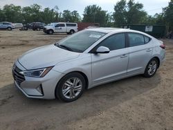 Salvage cars for sale at Baltimore, MD auction: 2019 Hyundai Elantra SEL