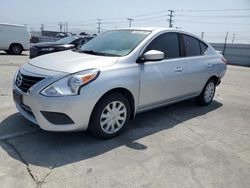 Salvage cars for sale from Copart Sun Valley, CA: 2016 Nissan Versa S