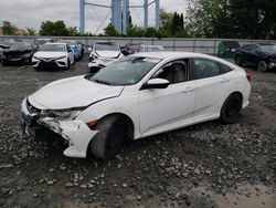 Salvage cars for sale from Copart Windsor, NJ: 2016 Honda Civic LX