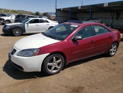 Salvage cars for sale at Colorado Springs, CO auction: 2005 Pontiac G6 GT