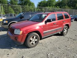 Vehiculos salvage en venta de Copart Waldorf, MD: 2005 Jeep Grand Cherokee Laredo