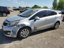 KIA salvage cars for sale: 2013 KIA Rio LX