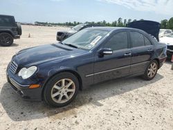 Salvage cars for sale at Houston, TX auction: 2007 Mercedes-Benz C 280 4matic