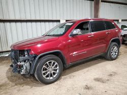 Salvage cars for sale at Houston, TX auction: 2015 Jeep Grand Cherokee Limited