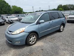 Salvage cars for sale at Mocksville, NC auction: 2006 Toyota Sienna XLE