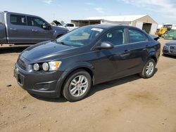 Chevrolet salvage cars for sale: 2015 Chevrolet Sonic LT