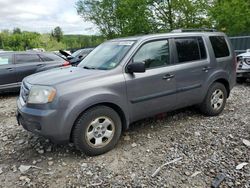 Salvage cars for sale at Candia, NH auction: 2009 Honda Pilot LX