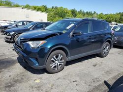 Salvage cars for sale at Exeter, RI auction: 2017 Toyota Rav4 LE