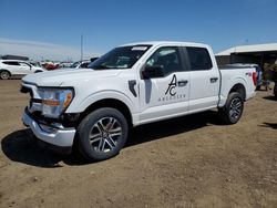 Salvage cars for sale at Brighton, CO auction: 2021 Ford F150 Supercrew