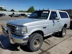 Ford Vehiculos salvage en venta: 1996 Ford Bronco U100