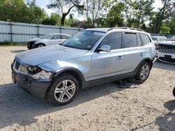 Salvage cars for sale from Copart Hampton, VA: 2005 BMW X3 3.0I