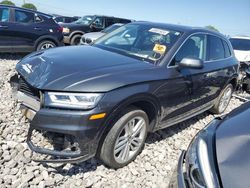 Salvage cars for sale at Lebanon, TN auction: 2018 Audi Q5 Premium Plus