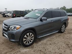 Salvage cars for sale at Houston, TX auction: 2017 Mercedes-Benz GLS 450 4matic