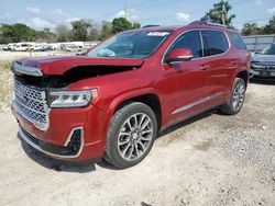 GMC Acadia Denali salvage cars for sale: 2021 GMC Acadia Denali